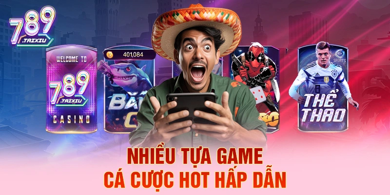 Tổng hợp nhiều tựa game cá cược hấp dẫn tại GEM88